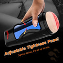 Electric Pocket Pussy Male Masturbator Cup - Adorime 3D Stroker with Realistic Vagina Texture for Men Solo Play Oragsm, Lifelike Masturbation Adult Sex Toys with 10 Intense Vibrating Modes & Clamping