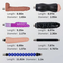 Iron Titan 400 Strokes/Mins 5 IN 1 Accessories Dildo Sex Masturbation Machine