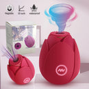 Rose Sucking Vibrator for Women Nipple Suck Clitors Stimulate Vagina Massager Waterproof Female Masturbator Sex Toys for Women