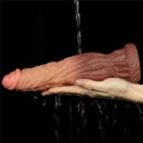 LOVETOY 9.65 Inch Dual-Layered Silicone Extra Large Dildo