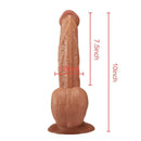 Huge 10-Inch Dildo with 3D Balls