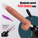 Iron Titan 400 Strokes/Mins 5 IN 1 Accessories Dildo Sex Masturbation Machine