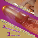 Buyging™ SINGER 3-in-1 Realistic Non-sticky Blush Dildo 9 INCH