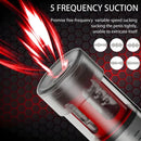 5 Sucking 5 Rotating Vibrating Penis Pump and Masturbator