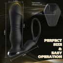 Buyging™ Tiger3 Generation:8-band Telescopic Vibration Remote Control Prostate Massager