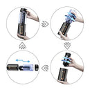 WeDol Male Masturbator Powerful Thrusting Fully Automatic Stroker Multiple Modes Electric Masturbation Cup 3D Realistic Vagina Pocket Pussy Vibrating Hands-Free Sex Toys for Men