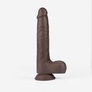 8.7 Dark-Brown Remote Control Multifunctional Dildo