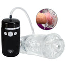 10 Frequencies Elastic Transparent Blow Job Vibrating Masturbator