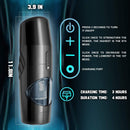 Telescoping Rotating 8 Modes Vision Window Masturbation Cup