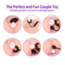 Black Ring Anal Beads