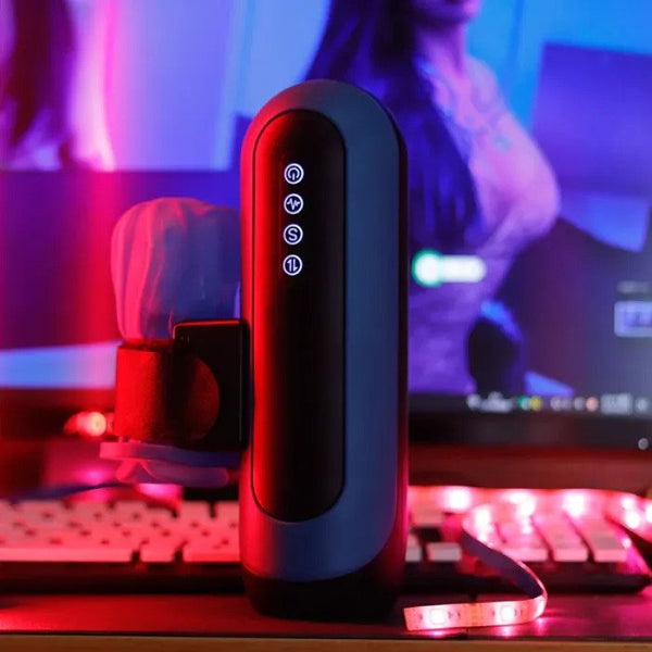Sexoralab - XT25 External Auto Stroker Thrusting Vibrating Multi Adapteable Low Noise
