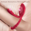 Nipple Clamps Vibrating Panties - Wireless Remote Control Personal Massager with 10 Vibration Modes
