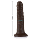 Black Manual Realistic Suction Cup Dildo