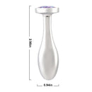 Metal Replaceable Poker-Like Base Anal Plug