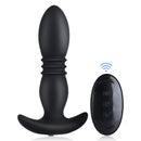 Filling Telescoping Vibrating Butt Plug with Remote Control