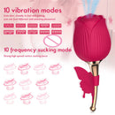 2021 Rose Flower Clitoral Sucking Vibrator G-Spot Vibrator Clit Stimulator Vagina Pussy Massager Adult Sex Toys for Women Orgasm