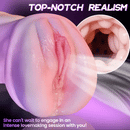 Beate - 5 Sucking Oral Swallowing 10 Vibrating Massage Training Masturbation Cup,Star-starring identical mold production