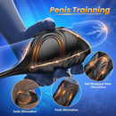 Dual Motor 9+9 Vibrator Anal Dildo Beads Prostate Massager & Penis Training Sit Ride Perineum Clitoral Stimulator