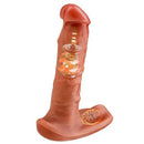 Razor Lifelike Prostate Dildos Heating Anal Toy with Remote Control