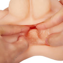 7.28” Realistic dildo with Ass Hole Adult Masturbator