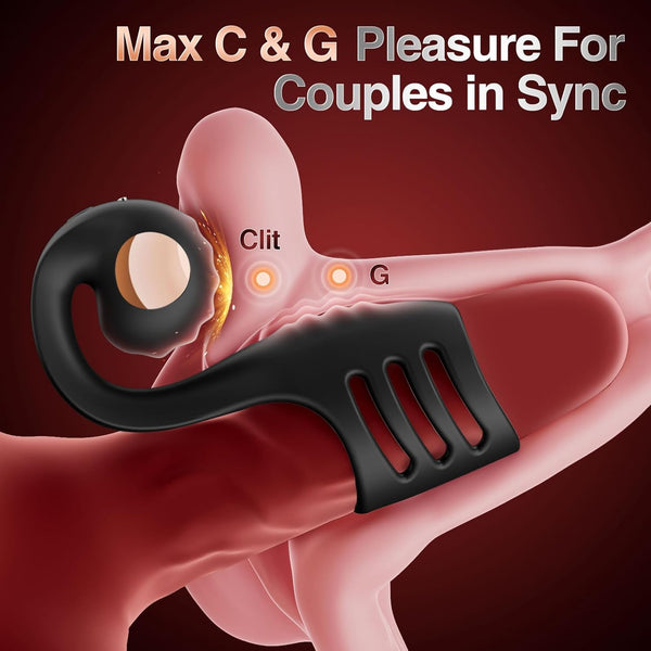 Sexoralab™Dual Motor 10 Modes Multi-Purpose Snail Male Penis Exerciser