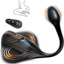 Dual Motor 9+9 Vibrator Anal Dildo Beads Prostate Massager & Penis Training Sit Ride Perineum Clitoral Stimulator