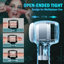 8 Vibrating 5 Thrusting Handheld Male Masturbtor