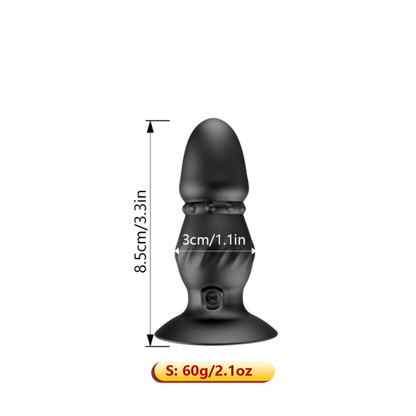 10 Speed Prostate Massager Wireless Remote Control Anal Bead Butt Plug Stimulator USB Charge Anal Vibrator Sex Toy for Men Women