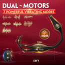 Buyging™ ARCHIE 4 in 1 Vibrating Prostate Massager and Cock Ring with Remote Control