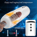 Electric Masturbation Cup Pocket Pussy with Powerful 3 Vacuum Suction 10 Vibration