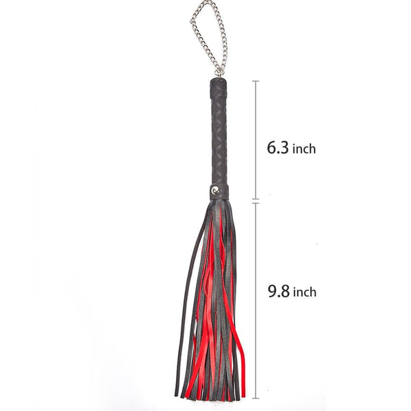 Black-Red Spanking Flirting Whip