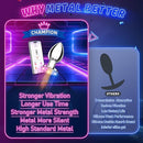 Adult Sex Toys Anal Toys Vibrating Butt Plug with App Remote Control 10 Vibrating