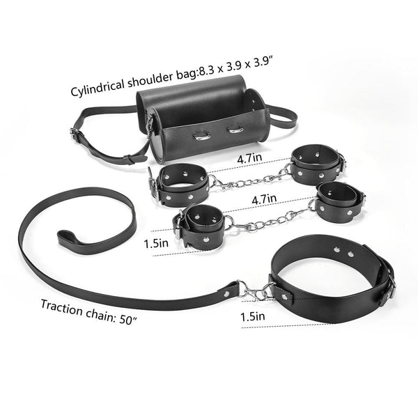 Neck Wrist Ankle Restraint Set
