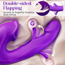MOOLIGIRL Sucking Vibrator Women Sex Toys - AI Sync Flapping G Spot Vibrator Dildo with 7 Suction & Vibration Modes for Clitoral Nipple Stimulation, App Control Couples Thrusting Adult Toys & Games