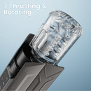 King -100% Waterproof 4 IN 1 Automatic Masturbation Cup for Men