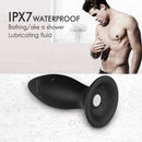 3Pcs 9 Vibrations Suction Cup Butt Plug Set