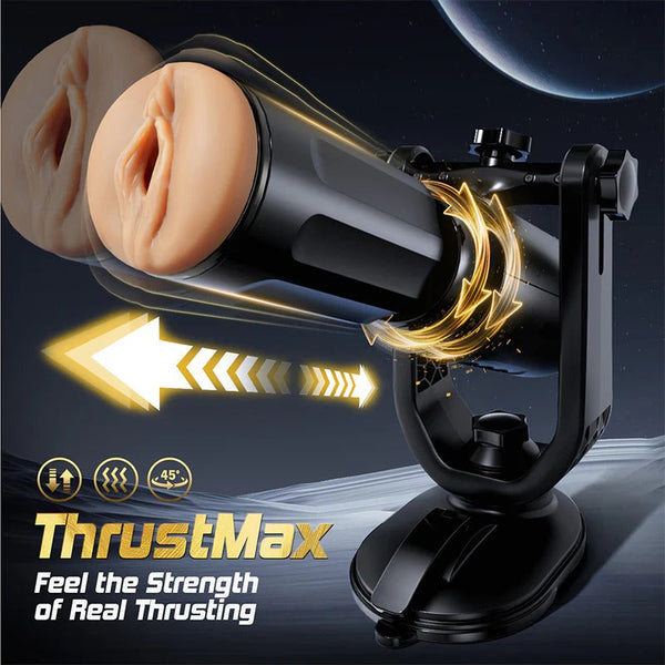THRUSTMAX  Unisex Toy Hands-Free Use Fully Automatic Masturbator