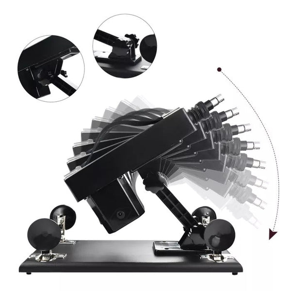 Buyging™ Automatic Sex Machine Gun with Standard Dildo and Extension Tube