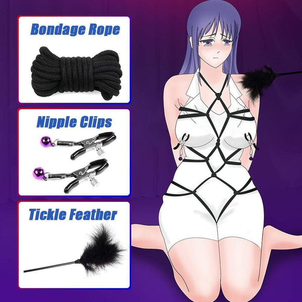 11-Piece Set Bondage Kit BDSM Toy