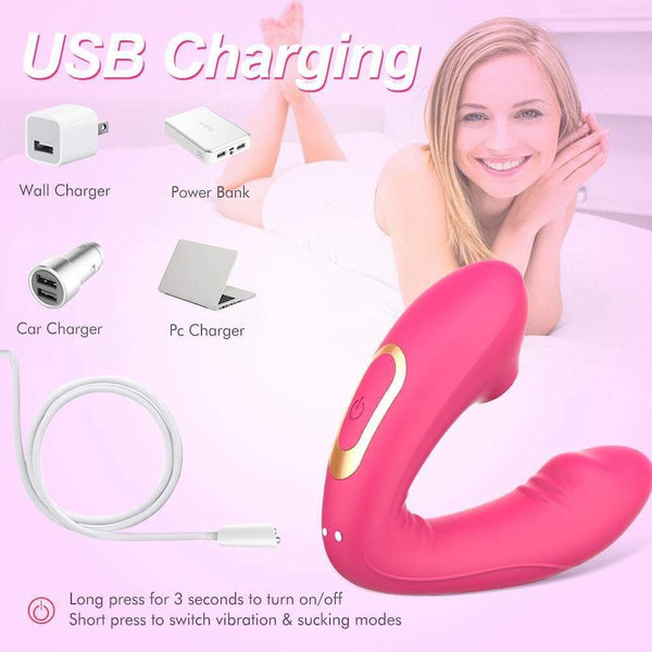Austin Strapless Clit Sucker Vibrator