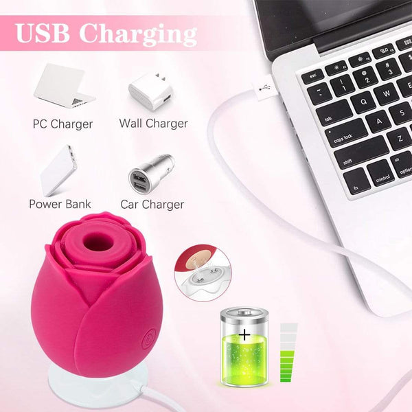 ROSE Vibrator Rose Toy Clit Sucker