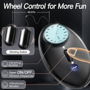 Sexoralab™ 6IN1 Male Masturbator 2 Pack Male Vibrator Penis Pump Stroker Pocket Pussy with CVT & Visual Controller, 8 Vibrating & 12 Frequencie