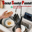 🔥 Heavy Duty Nitrile Gloves,6mil-50 Count