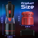Immersive Male Masturbator: Features Headphone Sync with 9 Vibration, 9 Suction, and 9 Rotation Modes