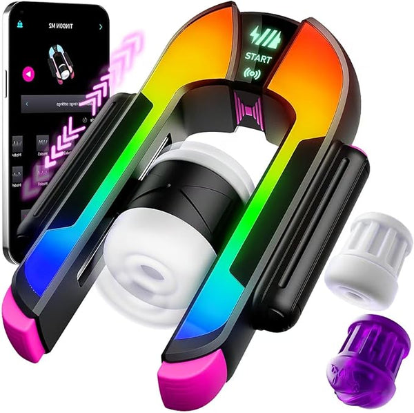 Interstellar Warship Male Masturbator with Advanced AI Interactive Technology
