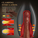 Sucking Vibrating Heating Handjob Cup with Built-in Airbag