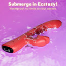 Sexoralab™ G-Bliss Vibrator Women Sex Toy with 9 Flapping Vibrating & 8 Licking Sucking Modes