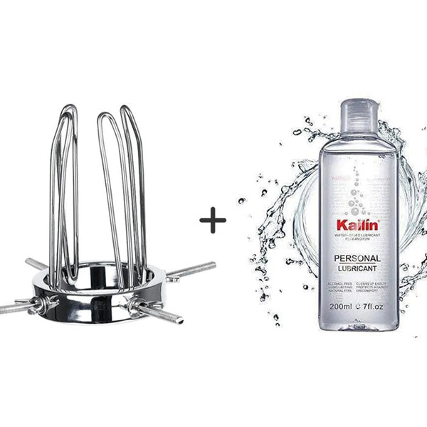 Anal Dilator Metal Anal ToySex Toy for Men and Women