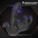 Dual Stimulation 7 Flapping Vibrating Prostate & Testicular Massager