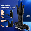9 Tension Shock Flapping & 9 Thrusting Vibrating Prostate Massager & Uterine Stimulator